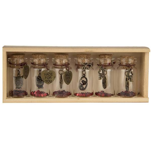 بطری دکوری کد 951 - بسته 6 عددی، 951 Decorative Bottle - Pack Of 6