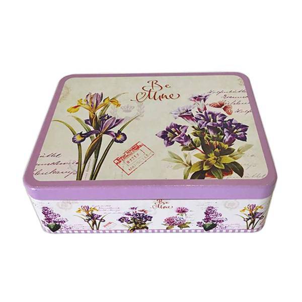 قوطی فلزی مدل GH026، GH026 Vintage Patterned Box
