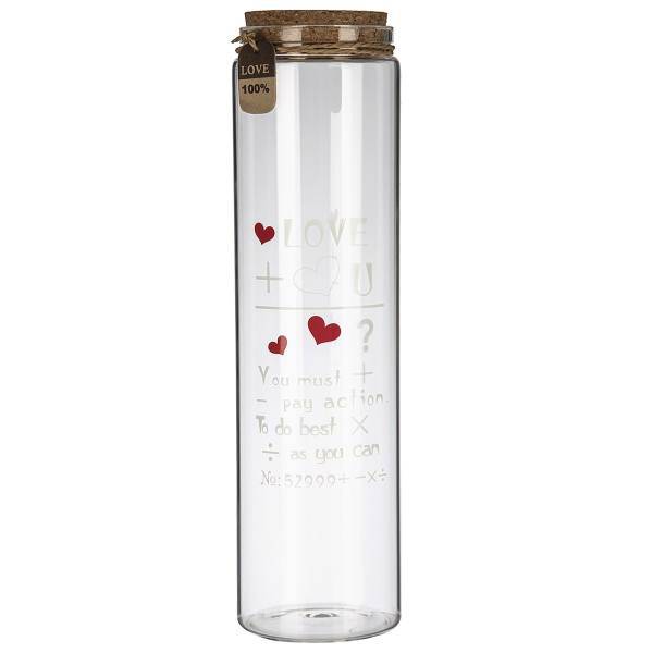 بطری شیشه ای دکوری کد 520، 520 Decorative Glass Bottle