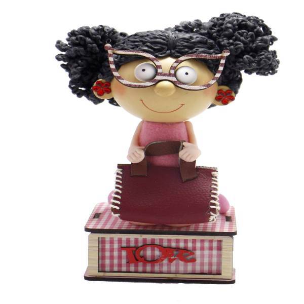 عروسک دکوری ایرسا طرح بامزی مدل 3-1005، Irsa 1005-3 Bamzi Decorative Doll