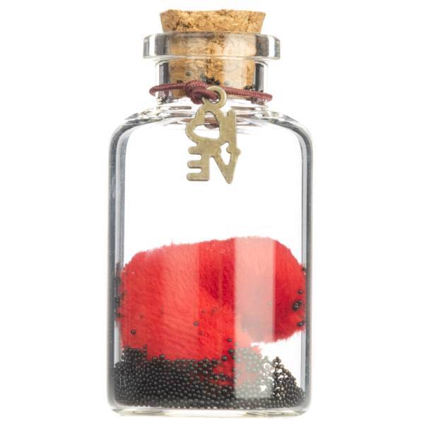 بطری دکوری مدل Heart کد 1-9270، Heart 9270-1 Decorative Bottle