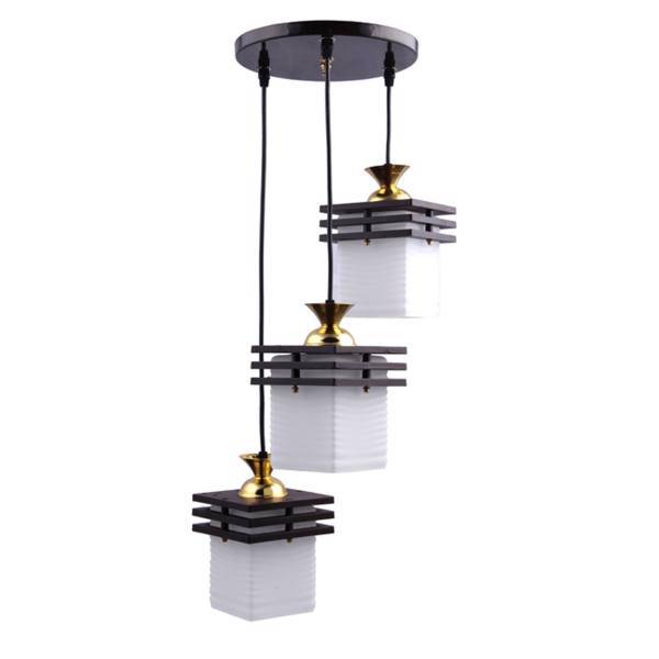 چراغ آویز 3 شعله دیلایت کد 2400/3GT، Delight 2400/3GT Three Branch Hanging Lamp