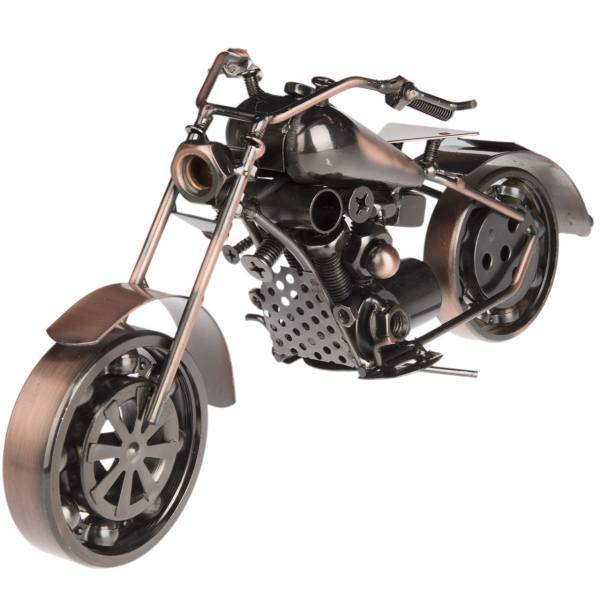 موتور دکوری مدل موتور سیکلت قدیمی -کد 803 -طرح 2، Old Motorcycle Decorative Motorcycle - 803 -Design 2