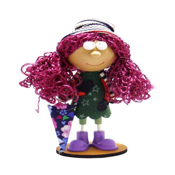 عروسک دکوری ایرسا طرح بامزی مدل4-3019، Irsa 3019-4 Bamzi Decorative Doll