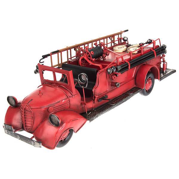 ماشین دکوری مدل Fire Truck - طرح 2، Fire Truck Decorative Car - Design 2