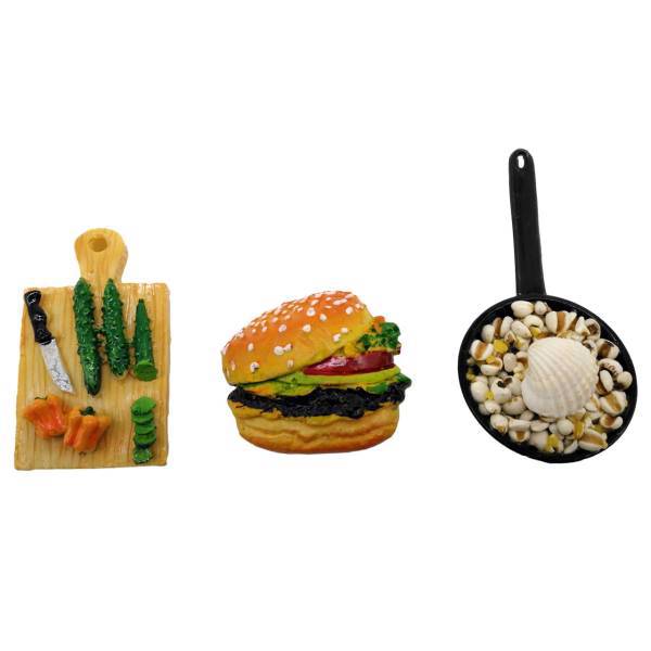 مگنت یخچال کیدتونز کد KH-009 بسته 3 عددی، Kidtunes KH-009 Magnet Pack Of 3