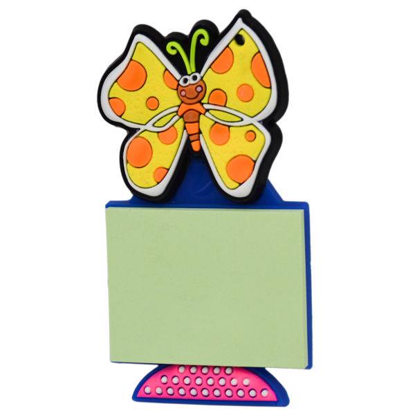 مگنت و کاغذ یادداشتی طرح پروانه کد 8001/2