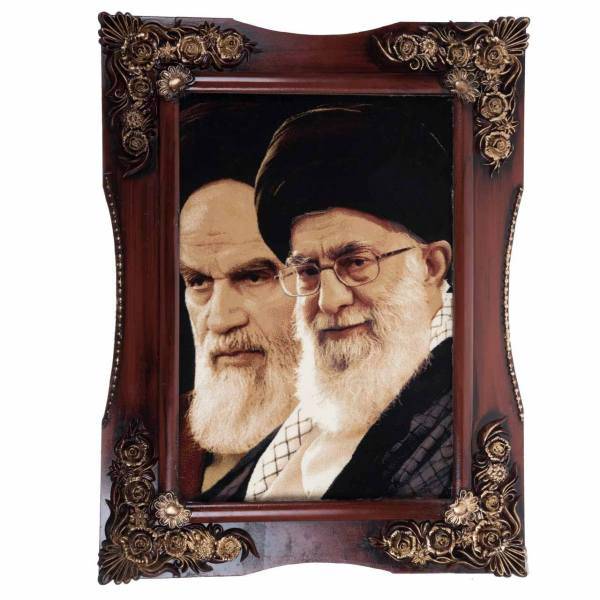 تابلو فرش طرح مقام معظم رهبری کد 1