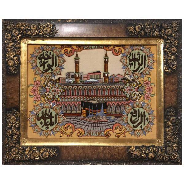 تابلو فرش طرح کعبه کد 31554