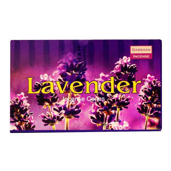 عود دارشان مدل Lavender کد 1008، Darshan Lavender 1008 Incense Cones