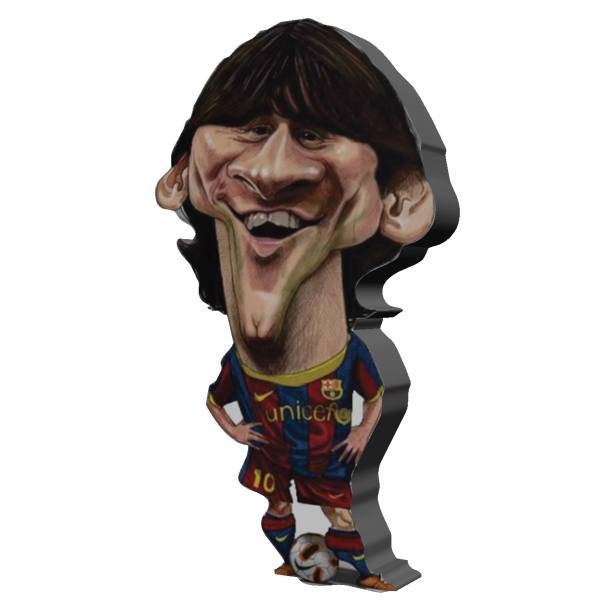 مگنت چوبی مسی بانیبو مدل Lionel Messi