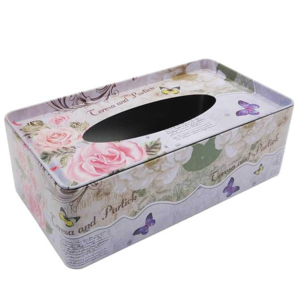 جعبه دستمال کاغذی کیدتونز طرح رز کد KDT- J050 سایز 1، Kidtunse Rose KDT- J050 Tissue Box Size 1