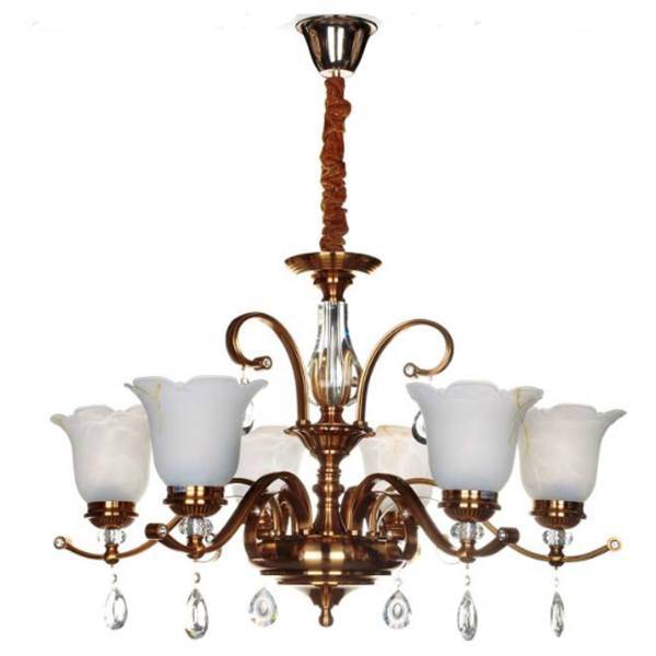 لوستر دیلایت 6 شعله کد 6108/6A قیمت ویژه آخر هفته، Delight 6108/6A Six Branches Chandelier