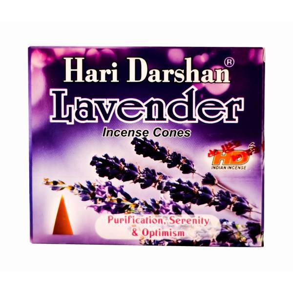 عود هری دارشان مدل Lavender کد 1001، Hari Darshan Lavender 1001 Incense Cones