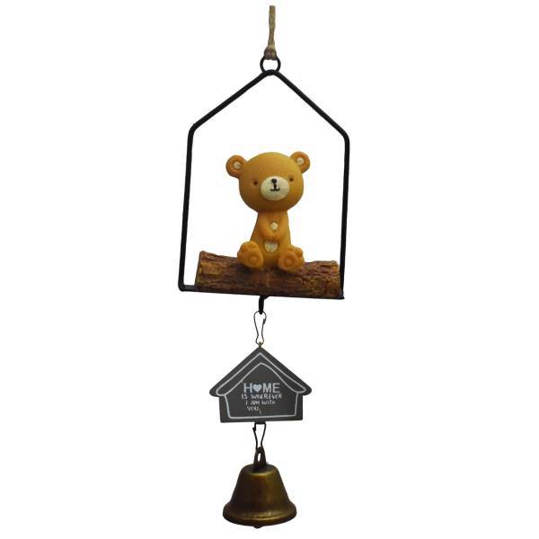 آویز زنگ در نوژا مدل TeddyBear