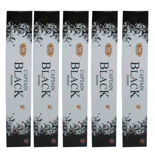 عود خوشبو کننده بیک مدل Captain black مجموعه 5 عددی