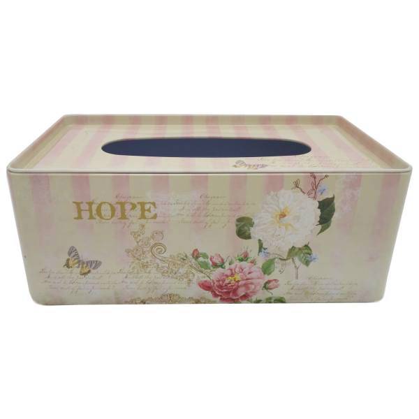 جعبه فلزی دستمال کاغذی کیدتونز مدل گل کد KDT- J077، Kidtunse KDT- J077 Tissue Box
