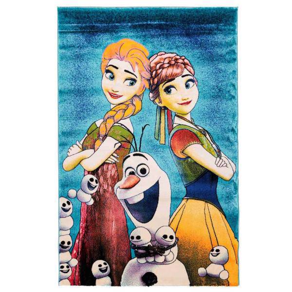 فرش ماشینی دنیای فرش طرح آنا و السا