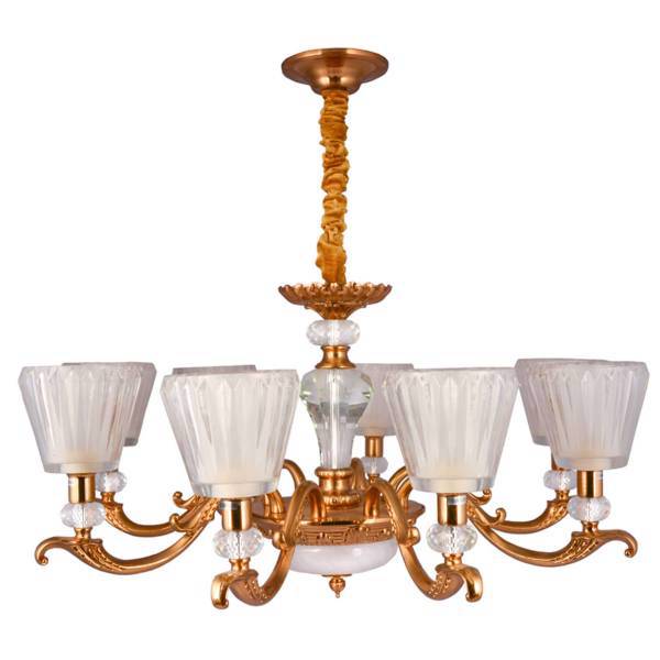 لوستر سقفی دیلایت 8 شعله مدل 6113/8، Delight 6113/8 Eight Flames Ceiling Chandelier