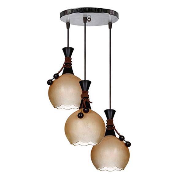 چراغ آویز 3 شعله دیلایت کد 1214/3، Delight 1214/3 Three Branch Hanging Lamp