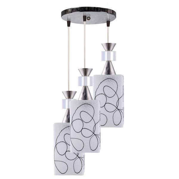 چراغ آویز دیلایت کد D2/3P-BK