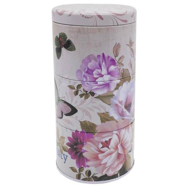 جعبه هدیه کیدتونز طرح گل کد KDT-J047 سه طبقه، kidtunes KDT-J047 Flower 3 Story Gift Box