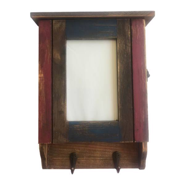 جاکلیدی چوبی دیواری آرمان لند مدل AL-677، ArmanLand AL-677 Key Holder Wood