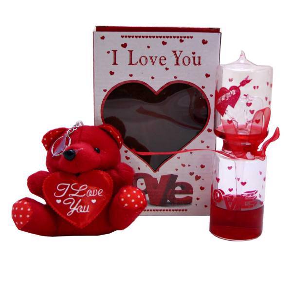 دکوری دماسنج عشق و خرس ایرسا مدل 3042، Irsa 3042 Love Thermometer And Bear Decorative