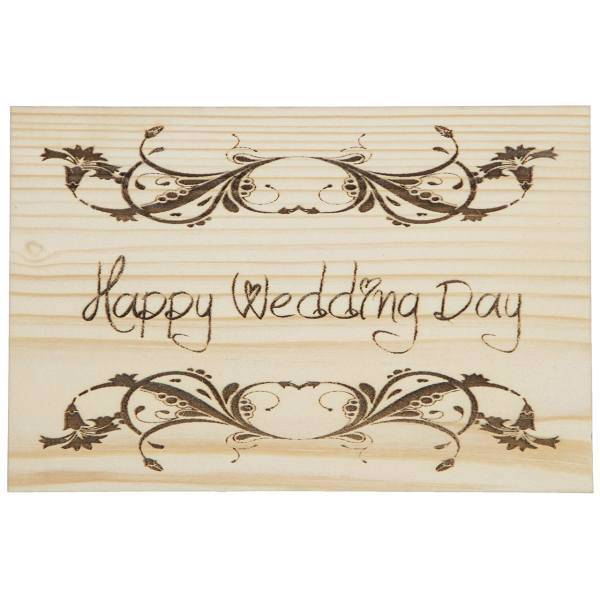 کارت هدیه مدل Happy Wedding Day، Happy Wedding Day Gift Card