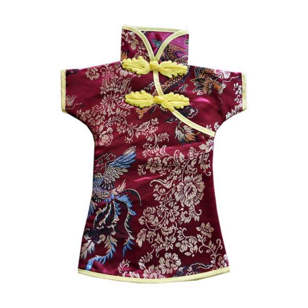 کاور بطری زنانه کیمونو مدل دو بنده راست، Kimono Bottle Cover