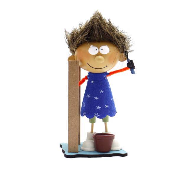 عروسک دکوری ایرسا طرح بامزی مدل 4-1005، Irsa 1005-4 Bamzi Decorative Doll
