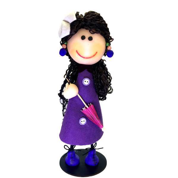 مجسمه دکوری ایرسا طرح دختر کوچولو کد 77