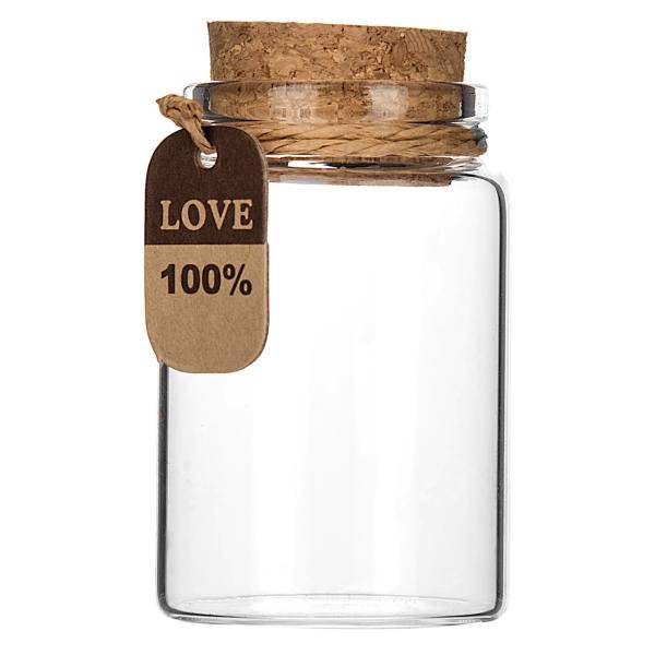 بطری شیشه ای دکوری کد 521، 521 Decorative Glass Bottle