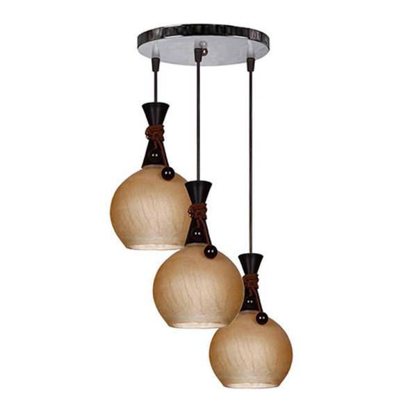 چراغ آویز 3 شعله دیلایت کد 1215/3، Delight 1215/3 Three Branch Hanging Lamp