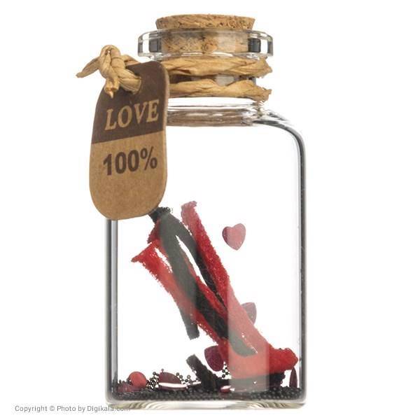 بطری دکوری مدل Love 9135، Love 9135 Decorative Bottle
