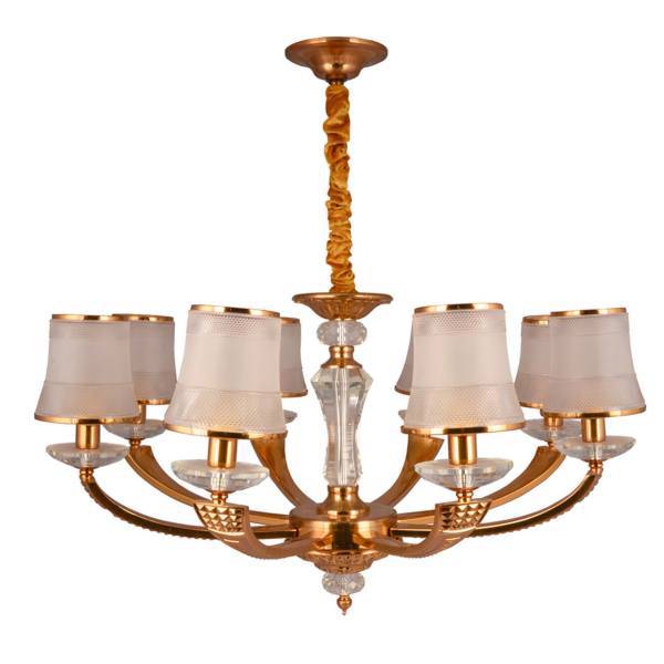 لوستر دیلایت 8 شعله مدل 6128/8، Delight 6128/8 Eight Flames Ceiling Chandelier