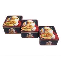 قوطی فلزی مدل GH011 مجموعه سه عددی GH011 Vintage Patterned Box Set 3 pcs