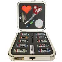 جعبه لوازم خیاطی عروس نوین مدل 04 Aroos Novin 04 Sewing Box
