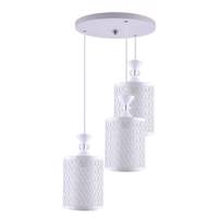 چراغ آویز دیلایت 3 شعله کد Ario-Code3-Sefid