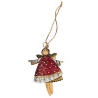 آویز دکوری طرح فرشته فلزی مدل 27717A Metal Angel 27717A Decorative Pendant