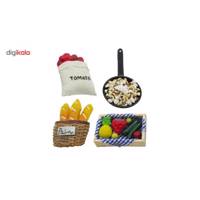 مگنت یخچال کیدتونز کد KDT-008 بسته 4 عددی Kidtunes KDT-008 Magnet Pack Of 4