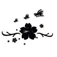 ساعت دیواری دکو پدیده مدل Yas Deco Padideh Yas clock