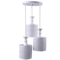 چراغ آویز دیلایت 3 شعله کد Ario-White