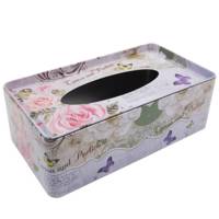 جعبه دستمال کاغذی کیدتونز طرح رز کد KDT- J050 سایز 1 Kidtunse Rose KDT- J050 Tissue Box Size 1
