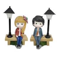 مجسمه کیدتونز کد KDM-037 مجموعه دو عددی Kidtunse KDM-037 Statue Set 2 Pcs