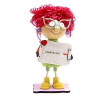 عروسک دکوری ایرسا طرح بامزی مدل 2-3019 Irsa 3019-2 Bamzi Decorative Doll