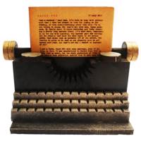 دکوری دستگاه تایپ گالری گوزن شمالی مدل Typing Machine