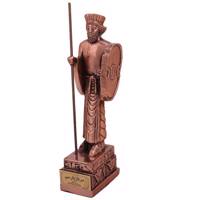 تندیس گالری آسیمن طرح سرباز سپردار مدل 00-15 ارتفاع 17 سانتیمتر