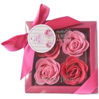 گل صابونی کلی رز گاردن مدل Pink Box Kelee Rose Garden Pink Box Other Decorative
