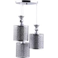 چراغ آویز دیلایت 3 شعله کد Ario-Silver